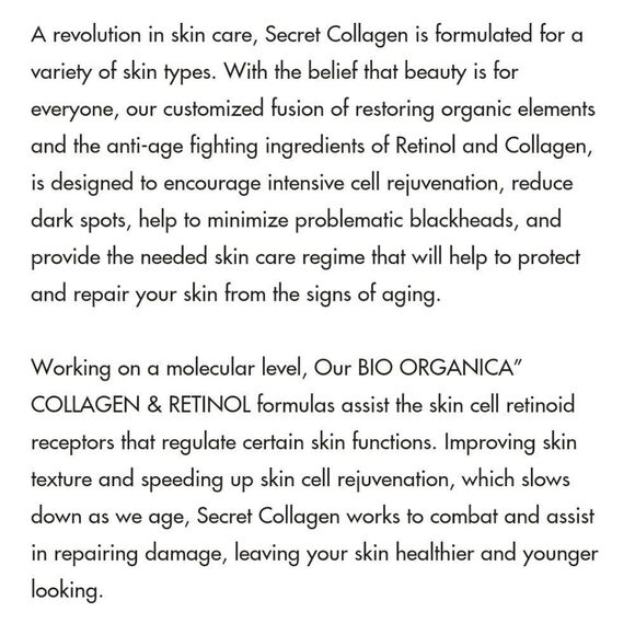 SECRET COLLAGEN Age Defying Lifting Night Serum - Picture 7 of 10